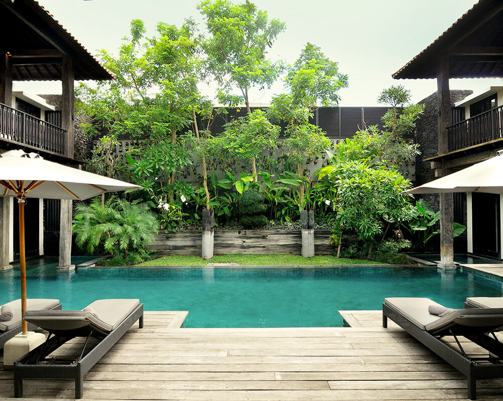 Villa De Suma - Pool deck and private pool